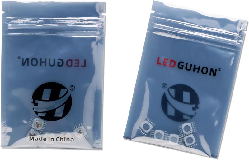 LEDGUHON 5pcs High Power LED Chip 18W Multicolor Super Bright Light Emitter Components DIY Lighting Project (1000mA/140deg/Lighting Colors:Red,Green,Blue,White,Purple,Yellow) - Image 2